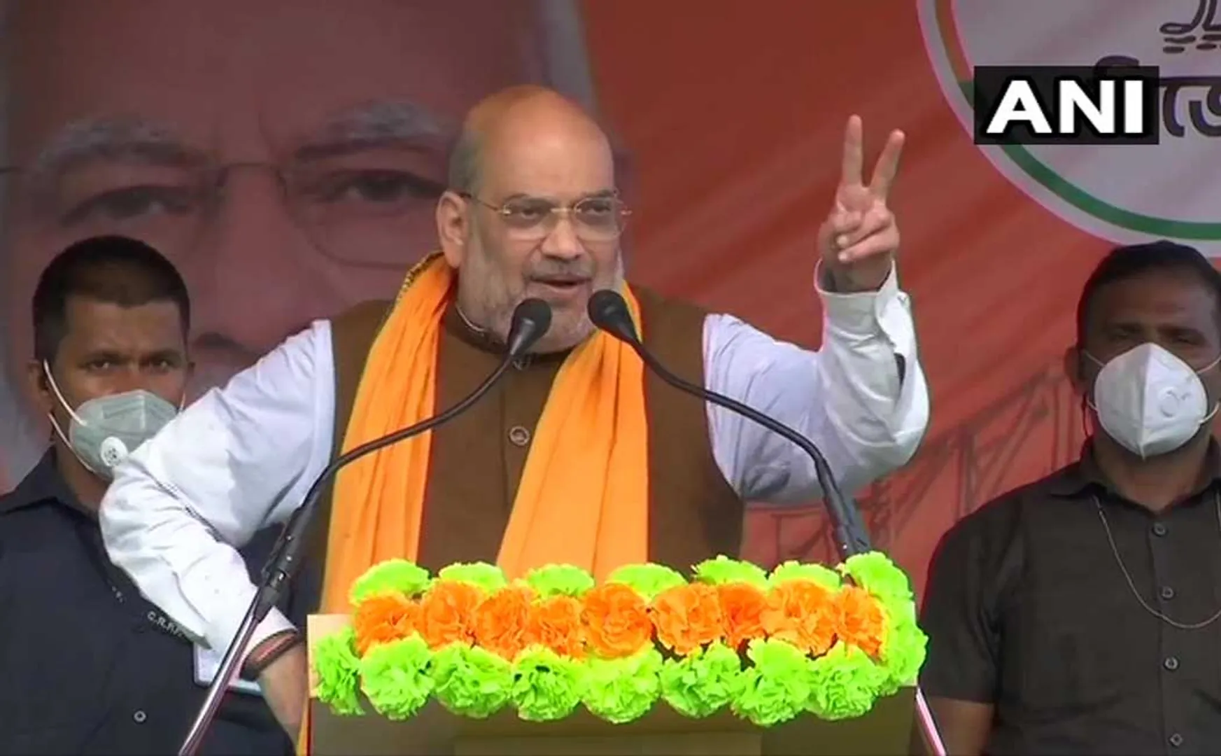 union home minister election campaign at west bengal 